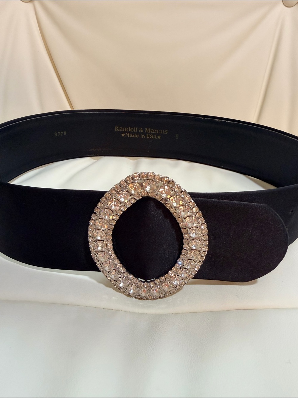 Vintage Glamour Rhinestone Kandell & Marcus belt